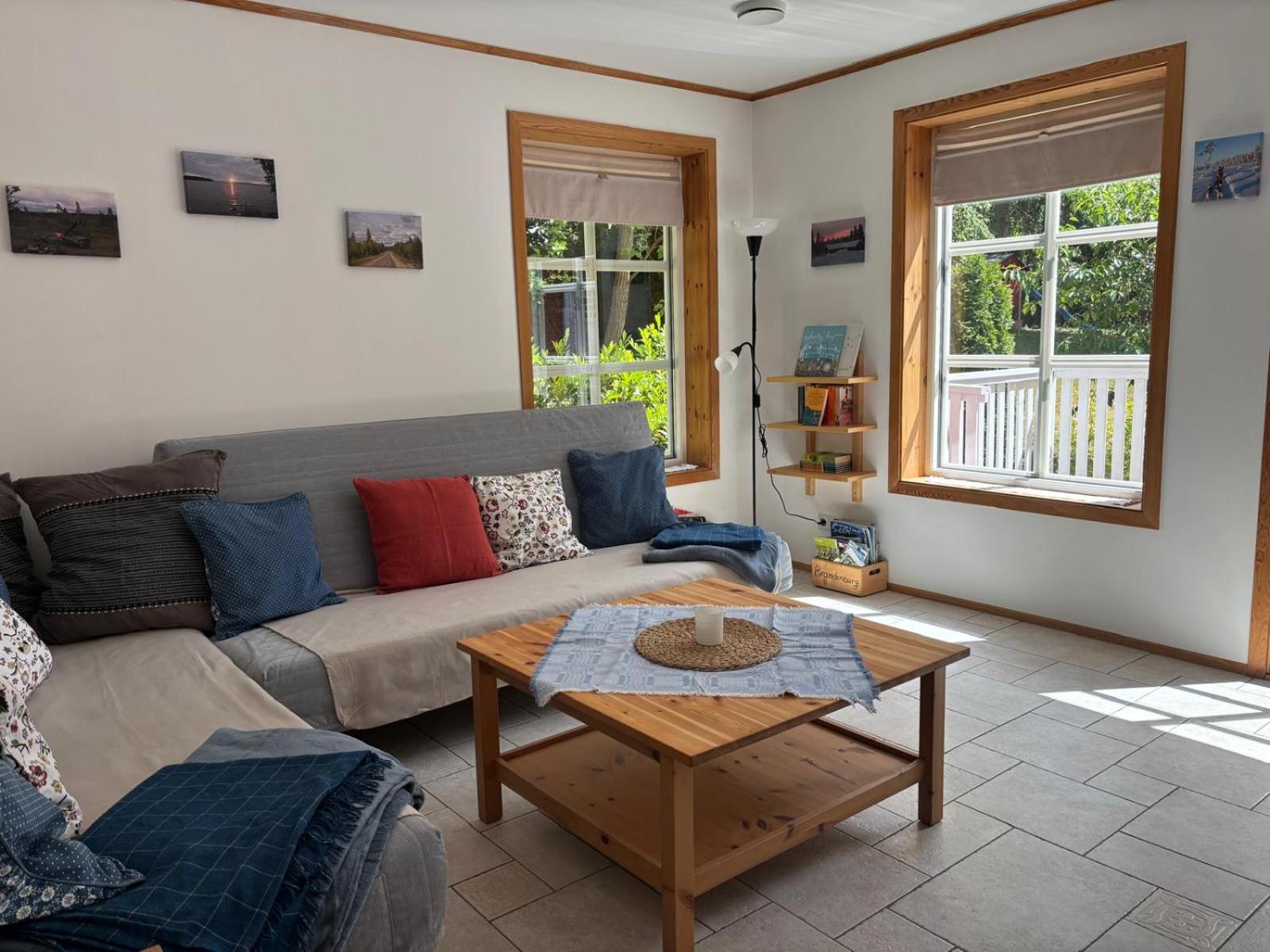 Toms Stuga Ferienwohnung Schöneiche Kültér fotó
