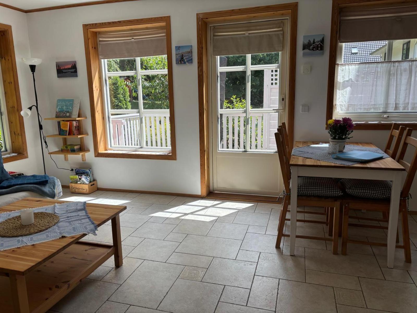 Toms Stuga Ferienwohnung Schöneiche Kültér fotó